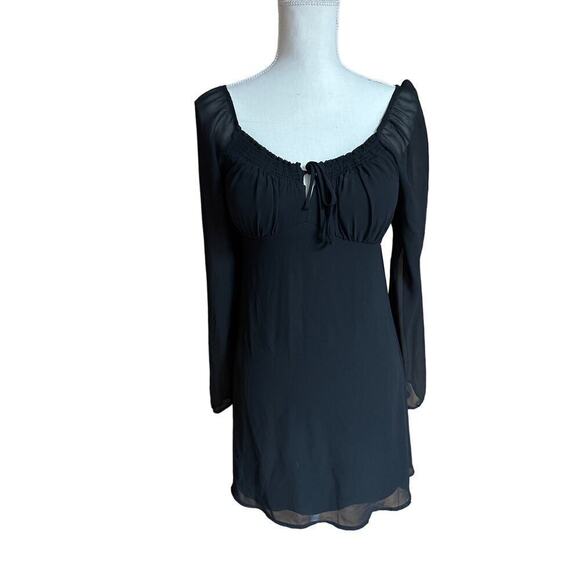 Lily Rose Dresses & Skirts - Lily Rose Black Whimsigoth Goth Dark Academia Witchy Junior’s Skater Dress